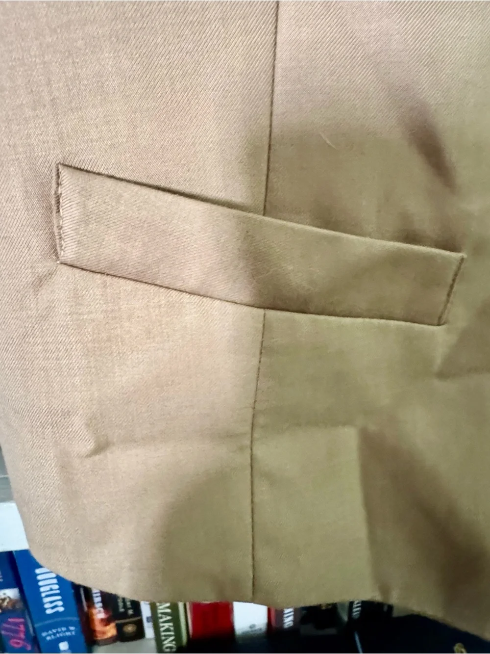 Gioberti Men’s XL Formal Vest Pair: Navy + Khaki 5-Button Adjustable 1=$18/2=$30
